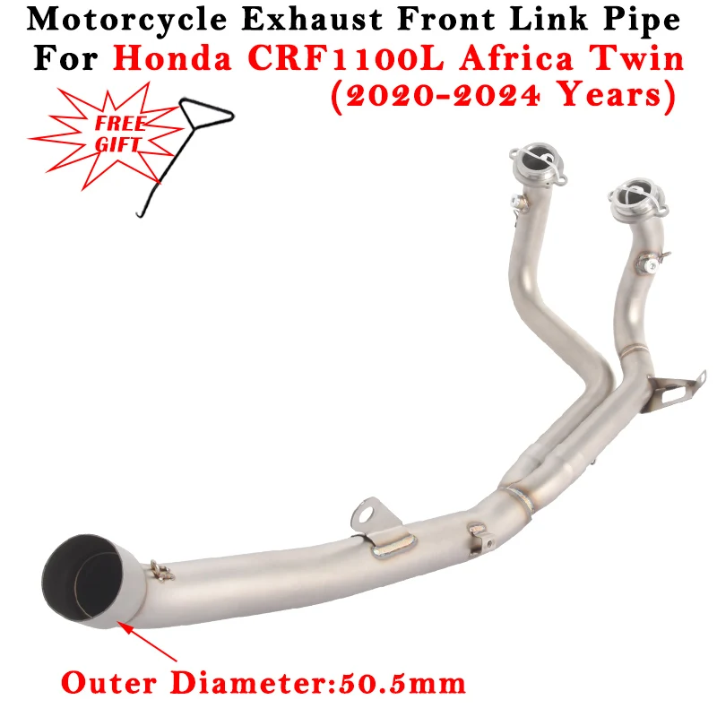 Motorcycle Exhaust Escape Modified Muffler 51mm Front Link Pipe For HONDA CRF1100L CRF1100 Africa Twin 2020 2021 2022 2023 2024
Motorcycle Exhaust Escape Modified Muffler 51mm Front Link Pipe For HONDA CRF1100L CRF1100 Africa Twin 2020 2021 2022 2023 2024