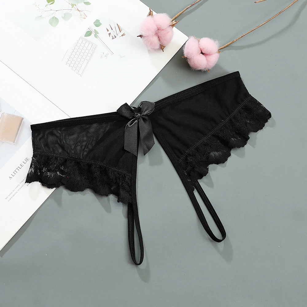 Сексуальное женское нижнее белье, женские трусики, прозрачные стринги с открытой промежностью, однотонные стринги, нижнее белье с бантом для женщин, женские кружевные трусики
Сексуальное женское нижнее белье, женские трусики, прозрачные стринги с открытой промежностью, однотонные стринги, нижнее белье с бантом для женщин, женские кружевные трусики