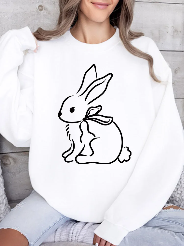 Женская толстовка Just a Bunny с круглым вырезом, повседневный пуловер с длинными рукавами, свободный крой, для ежедневной носки
Женская толстовка Just a Bunny с круглым вырезом, повседневный пуловер с длинными рукавами, свободный крой, для ежедневной носки