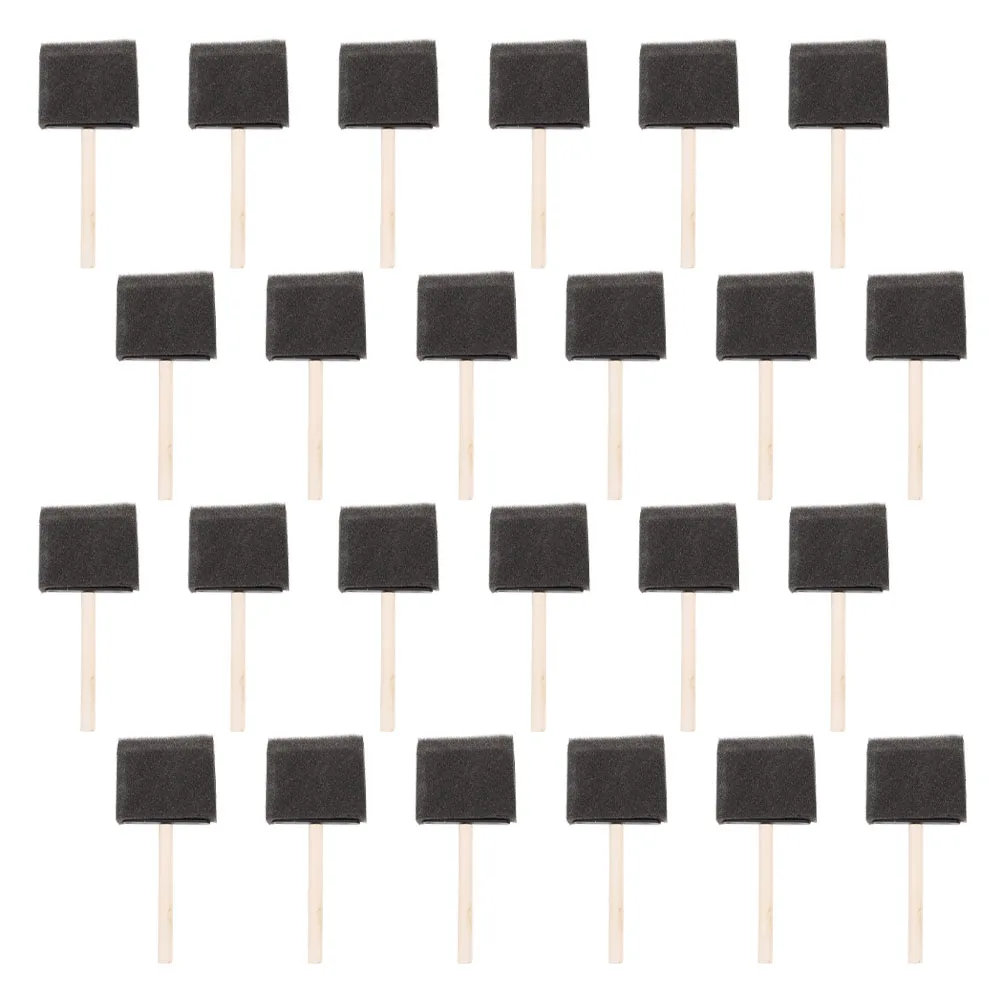 24 Pcs Painting Sponge Brush Staining Round Brushes Small Other Art Supplies Child
24 Pcs Painting Sponge Brush Staining Round Brushes Small Other Art Supplies Child