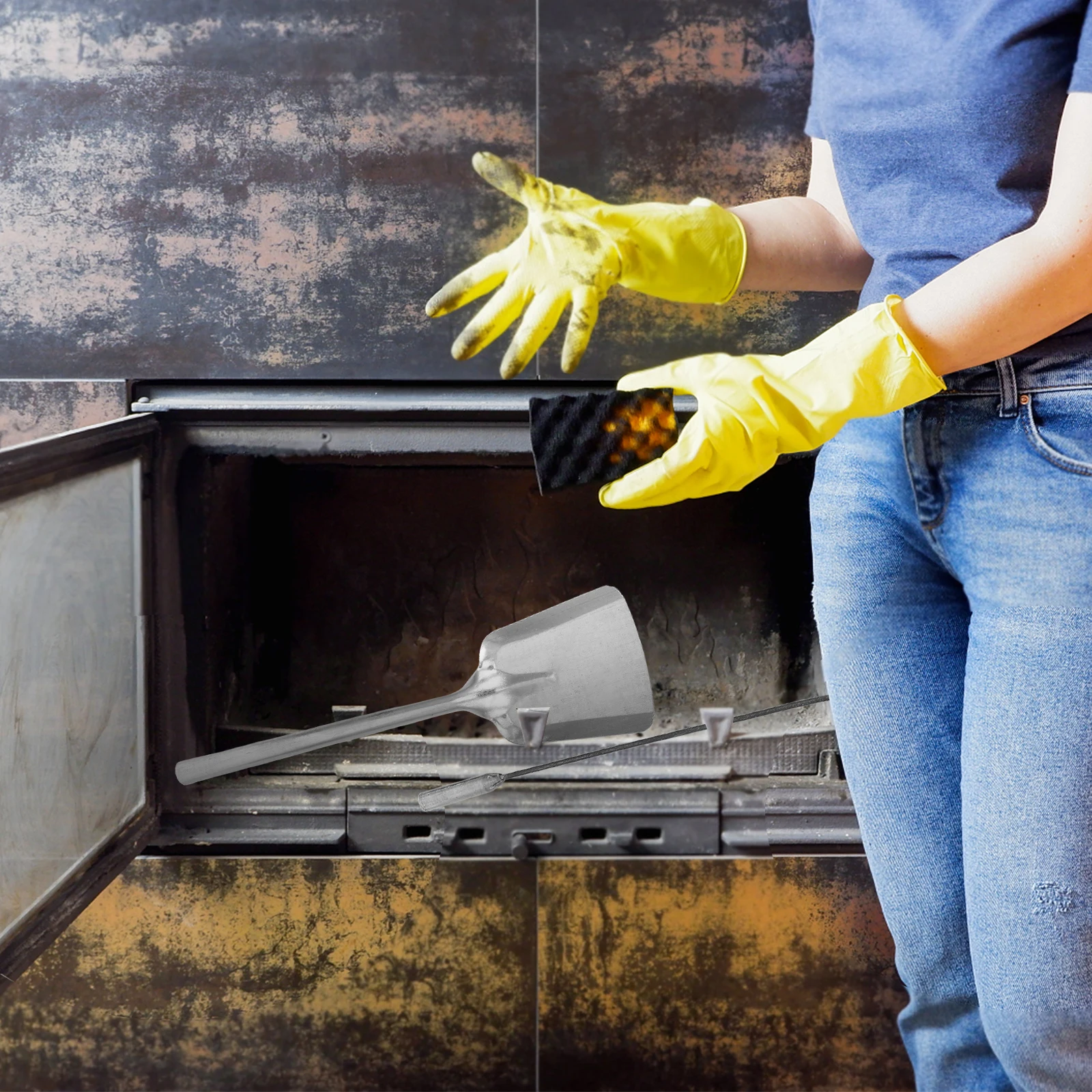 4pcs Fireplace Tools Set Wrought Iron For Indoor Outdoor Fire Poker Shovel Tongs Log Grabber Ash Remover Heavy Duty Wood Stove
4pcs Fireplace Tools Set Wrought Iron For Indoor Outdoor Fire Poker Shovel Tongs Log Grabber Ash Remover Heavy Duty Wood Stove