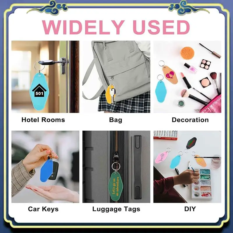 Latest 50Pcs Blank Motel Keychain Bulk With Key Rings,Hotel Keychains Key Tag For Vinyl DIY Crafts Keychain And Luggage Tag
Latest 50Pcs Blank Motel Keychain Bulk With Key Rings,Hotel Keychains Key Tag For Vinyl DIY Crafts Keychain And Luggage Tag