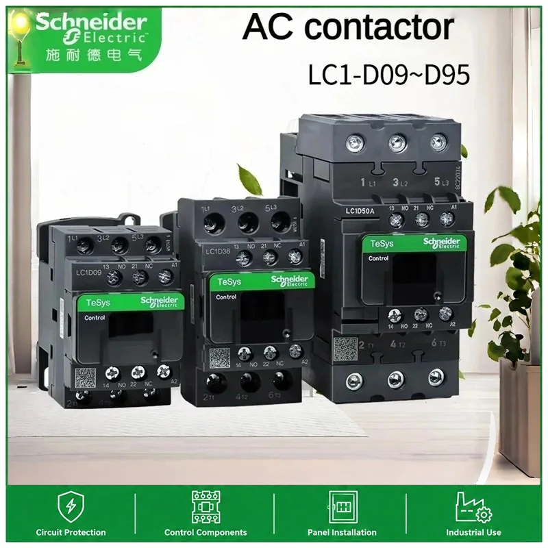 Schneider AC Elevator Contactor LC1-D65AE7C B7C C7C M7C F7C Q7C Solenoid Voltage 24V 36V 48V 110V 220V 380V Original Product
Schneider AC Elevator Contactor LC1-D65AE7C B7C C7C M7C F7C Q7C Solenoid Voltage 24V 36V 48V 110V 220V 380V Original Product