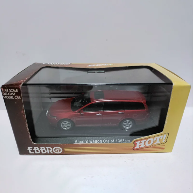 Ebbro 1/43 Scale Accord Wagon Alloy Simulation Car Model Static Collection Decorated Holiday Gifts Toys Souvenir Gift
Ebbro 1/43 Scale Accord Wagon Alloy Simulation Car Model Static Collection Decorated Holiday Gifts Toys Souvenir Gift