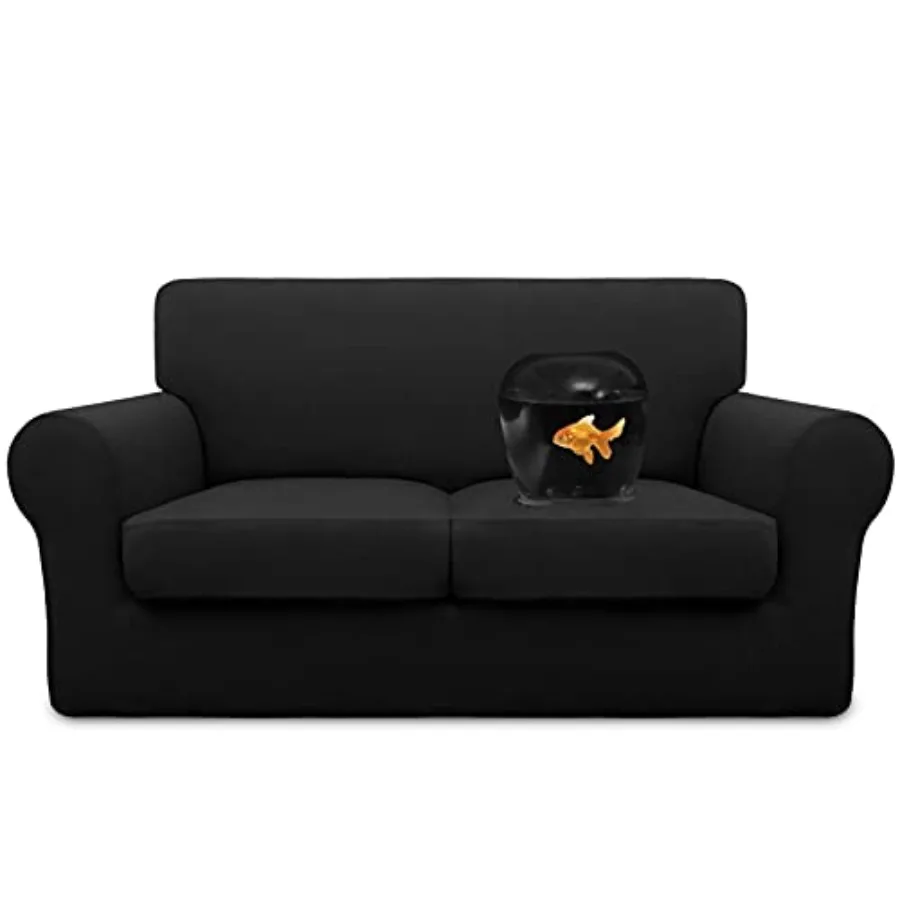 100% Dual Waterproof 3 Pieces Loveseat Cover Stretch Soft Couch Cover for Dogs Sofa Slipcover for 2 Separate Cushion Couch Leak
100% Dual Waterproof 3 Pieces Loveseat Cover Stretch Soft Couch Cover for Dogs Sofa Slipcover for 2 Separate Cushion Couch Leak