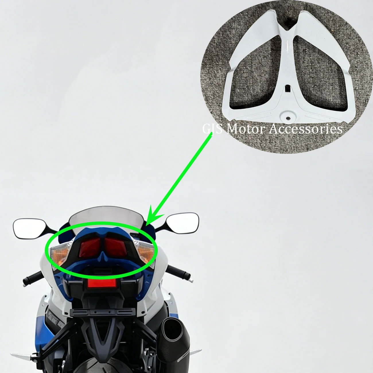 Motorcycle Rear Tail cover Fairing Cowl Nose Brake Light Shell Cover Fit For GSXR 1000 GSX-R1000 GSXR1000 k9 2009-2016
Motorcycle Rear Tail cover Fairing Cowl Nose Brake Light Shell Cover Fit For GSXR 1000 GSX-R1000 GSXR1000 k9 2009-2016