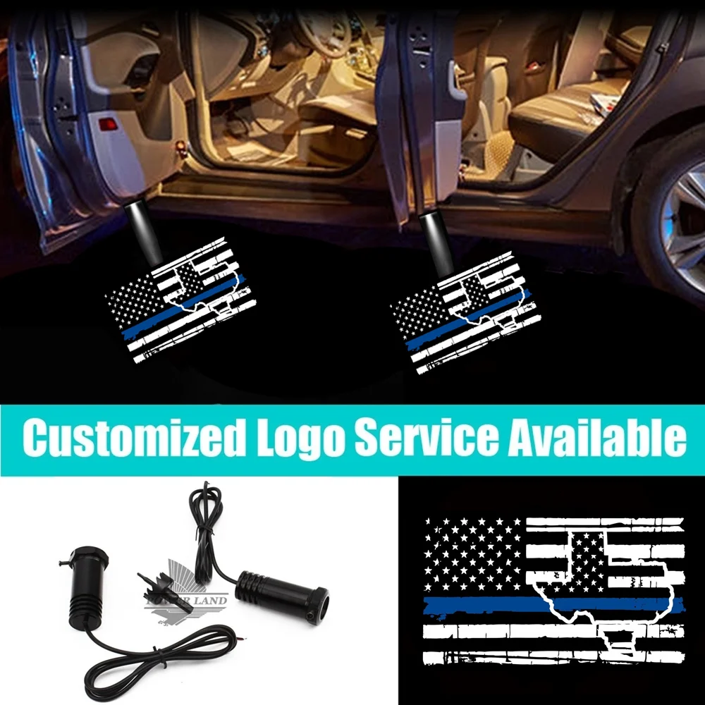 2Pcs LED State of Texas American Flag Logo Car Door Projector Shadow Lights Car Decoration Gadget Accessories Interior
2Pcs LED State of Texas American Flag Logo Car Door Projector Shadow Lights Car Decoration Gadget Accessories Interior