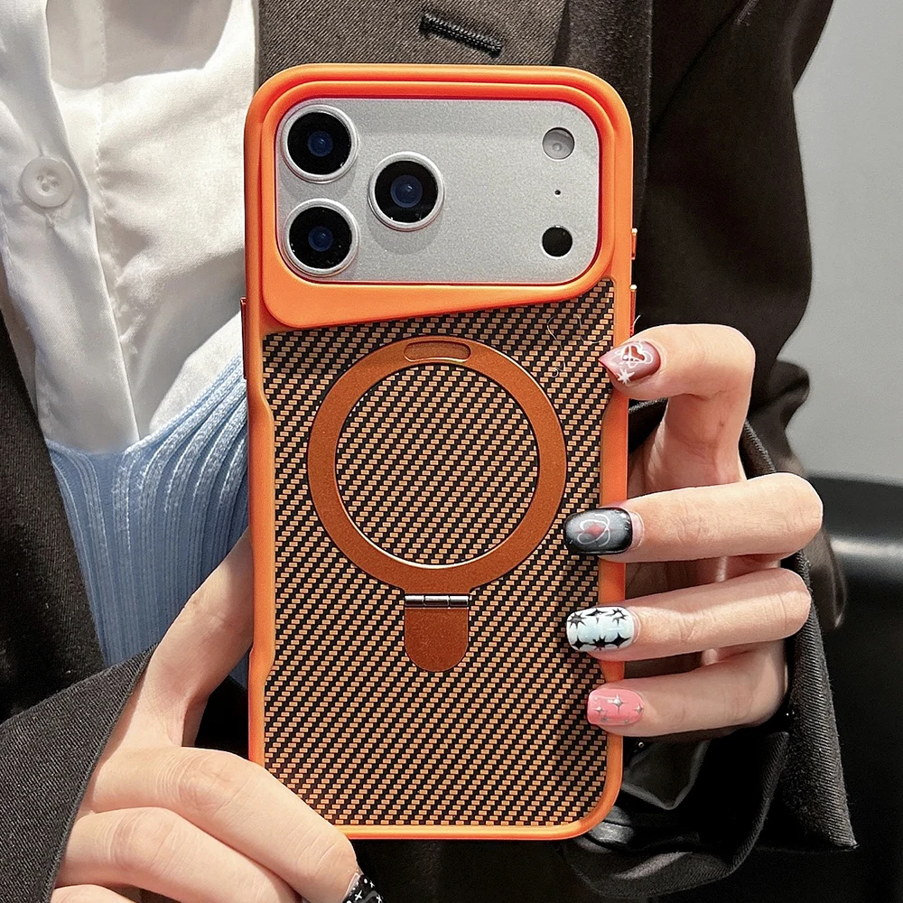 Складной держатель Desert Gold из углеродного волокна, чехол для зарядки Magsafe для iPhone 17, 16, 15, 14, 13, 12, Pro Max, воздушный магнитный жесткий чехол
Складной держатель Desert Gold из углеродного волокна, чехол для зарядки Magsafe для iPhone 17, 16, 15, 14, 13, 12, Pro Max, воздушный магнитный жесткий чехол