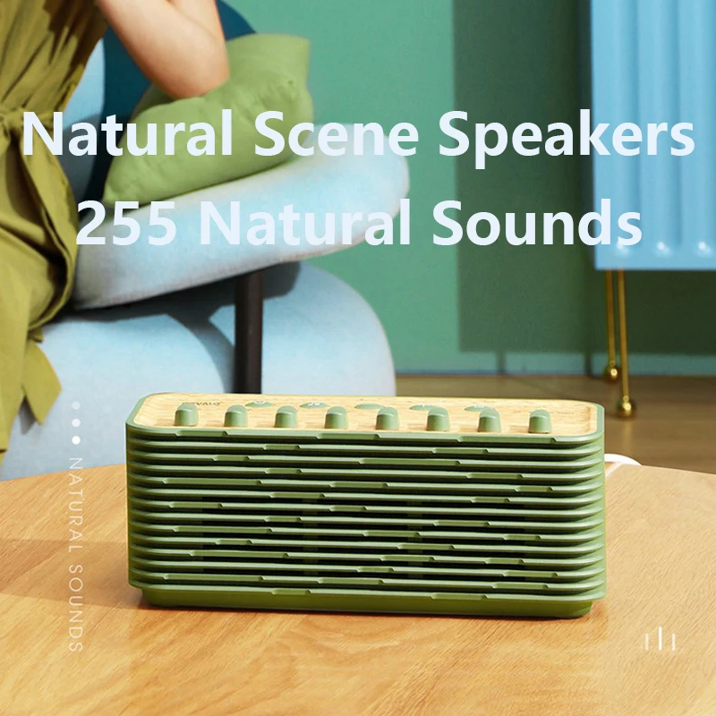 EZVALO Aegle Sleep Bluetooth Speaker Portable White Noise Machine Three Gear Timing 8 Natural Sounds Wireless Camping Equipment
EZVALO Aegle Sleep Bluetooth Speaker Portable White Noise Machine Three Gear Timing 8 Natural Sounds Wireless Camping Equipment