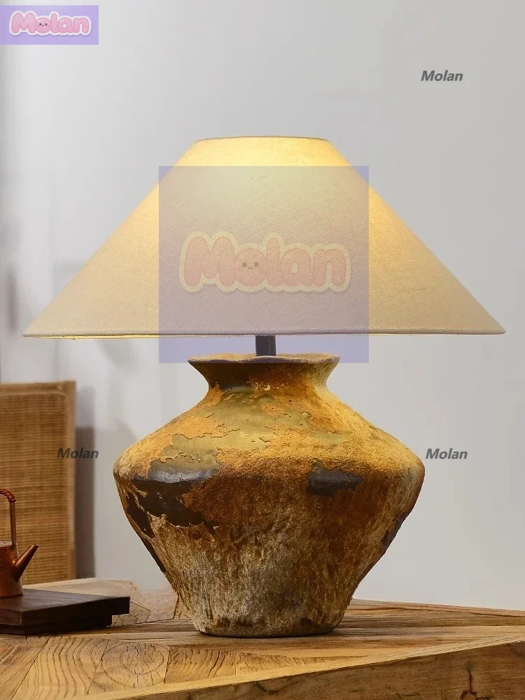 Table lamp wabi-**** wind new Chinese style Japanese style American style French medium and ancient ceramics retro pottery pot d
Table lamp wabi-**** wind new Chinese style Japanese style American style French medium and ancient ceramics retro pottery pot d