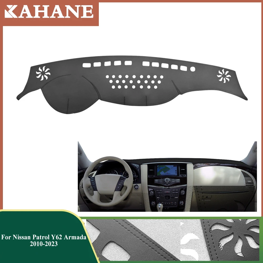 Car Sunshade Pad For Nissan Patrol Y62 Armada 2010-2020 2021 2022 2023 Dashboard Cover Mat Auto Interior Decoration Accessories
Car Sunshade Pad For Nissan Patrol Y62 Armada 2010-2020 2021 2022 2023 Dashboard Cover Mat Auto Interior Decoration Accessories