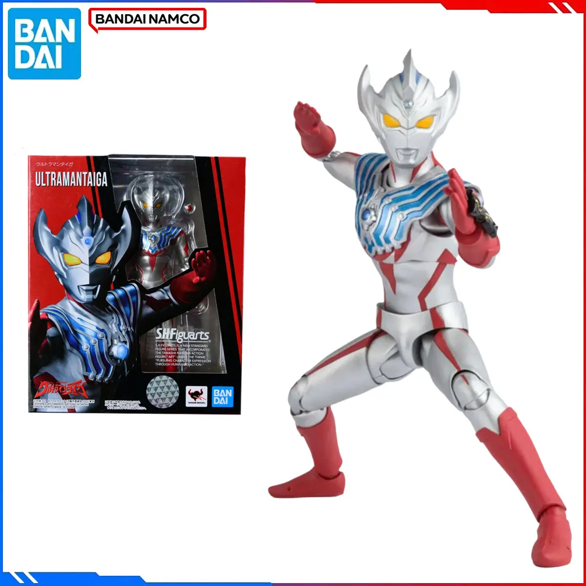 Genuine Bandai Original Ultraman Figure Model Kits S.H.Figuarts 1/12 Anime Figures Ultraman Taiga Action Model Toys Gift for Kid
Genuine Bandai Original Ultraman Figure Model Kits S.H.Figuarts 1/12 Anime Figures Ultraman Taiga Action Model Toys Gift for Kid