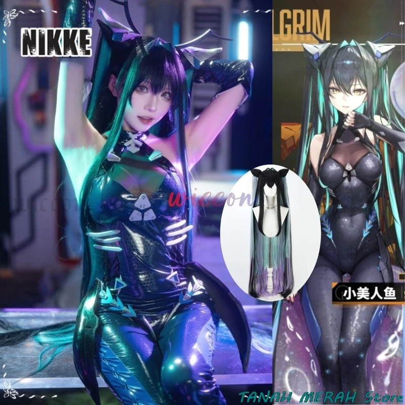 NIKKE The Goddess of Victory Mermaid Cosplay Costume for Women SSR Mermaid Combat Costume Wig Halloween Women Party Dress Outfit
NIKKE The Goddess of Victory Mermaid Cosplay Costume for Women SSR Mermaid Combat Costume Wig Halloween Women Party Dress Outfit