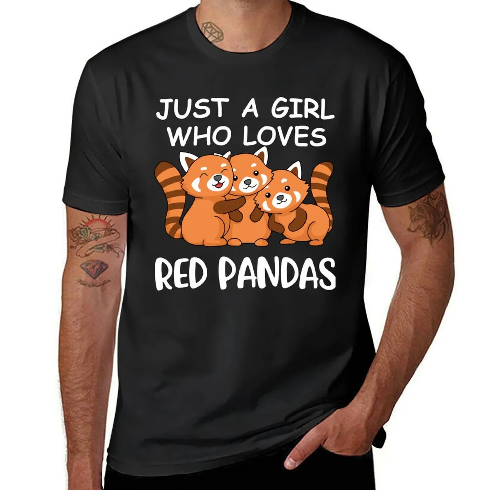 Just A Girl Who Loves Red Pandas Gift Women Kawaii Red Panda T-Shirt blacks plus size tops black t shirts for men
Just A Girl Who Loves Red Pandas Gift Women Kawaii Red Panda T-Shirt blacks plus size tops black t shirts for men