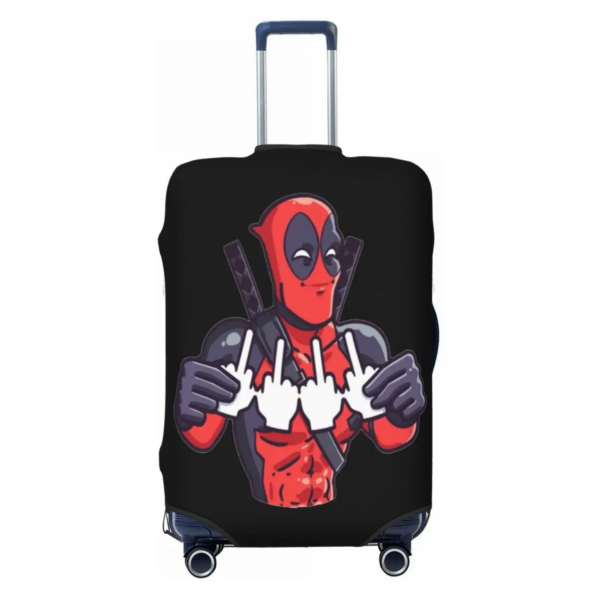 Custom D-Deadpool Movie Luggage Cover Protector Cute Travel Suitcase Protective Cover for 18-32 Inch
Custom D-Deadpool Movie Luggage Cover Protector Cute Travel Suitcase Protective Cover for 18-32 Inch