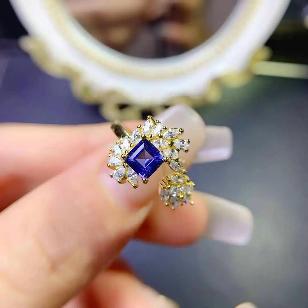 The Best Gift for Anniversary 100% Natural and Real Sapphire Ring 925 Sterling Silver Trendy Women ring
The Best Gift for Anniversary 100% Natural and Real Sapphire Ring 925 Sterling Silver Trendy Women ring