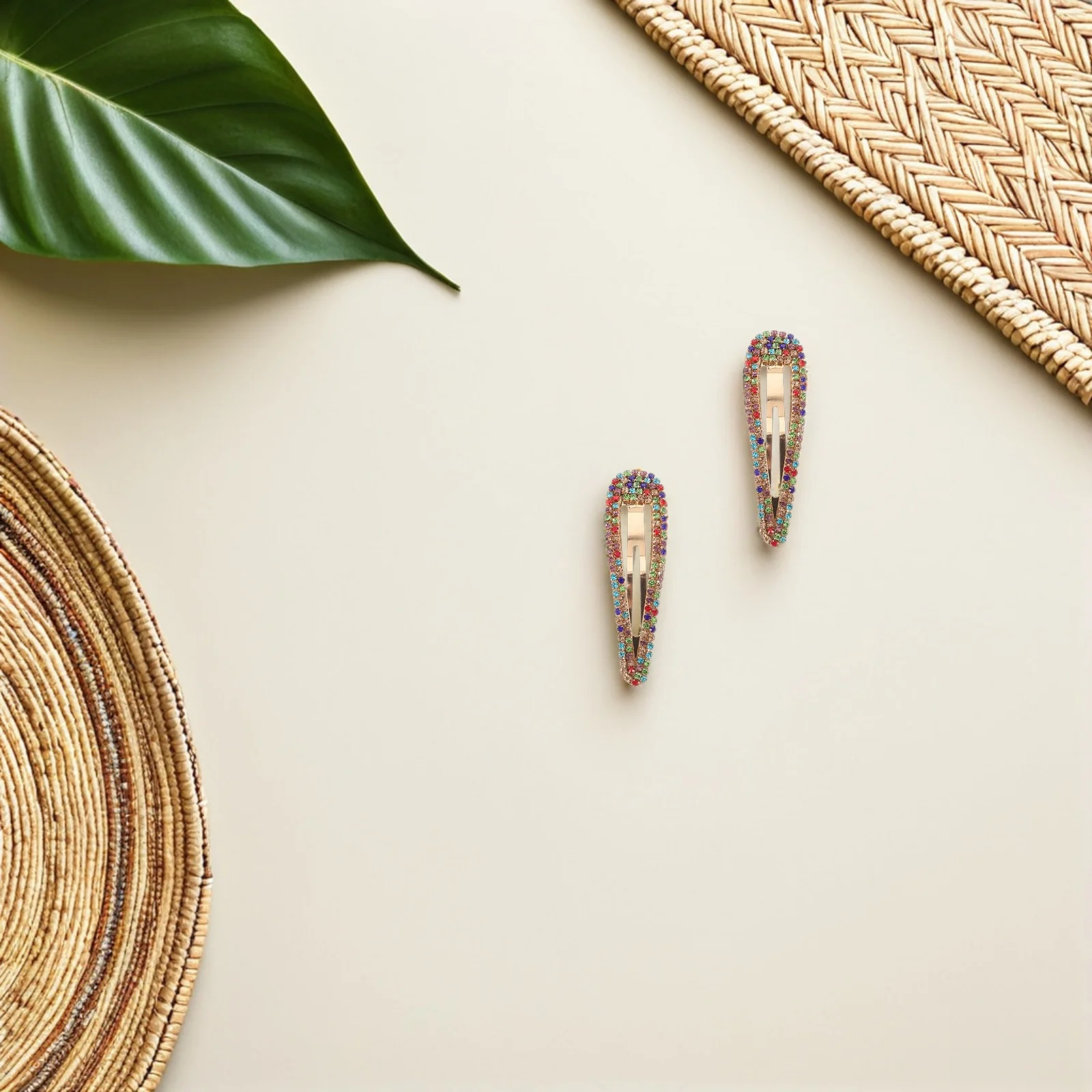 6pcs Rhinestone Snap Hair Clips Metal Duckbill Barrettes Non-Slip Grip For Women Wedding Party Hair Accessories
6pcs Rhinestone Snap Hair Clips Metal Duckbill Barrettes Non-Slip Grip For Women Wedding Party Hair Accessories