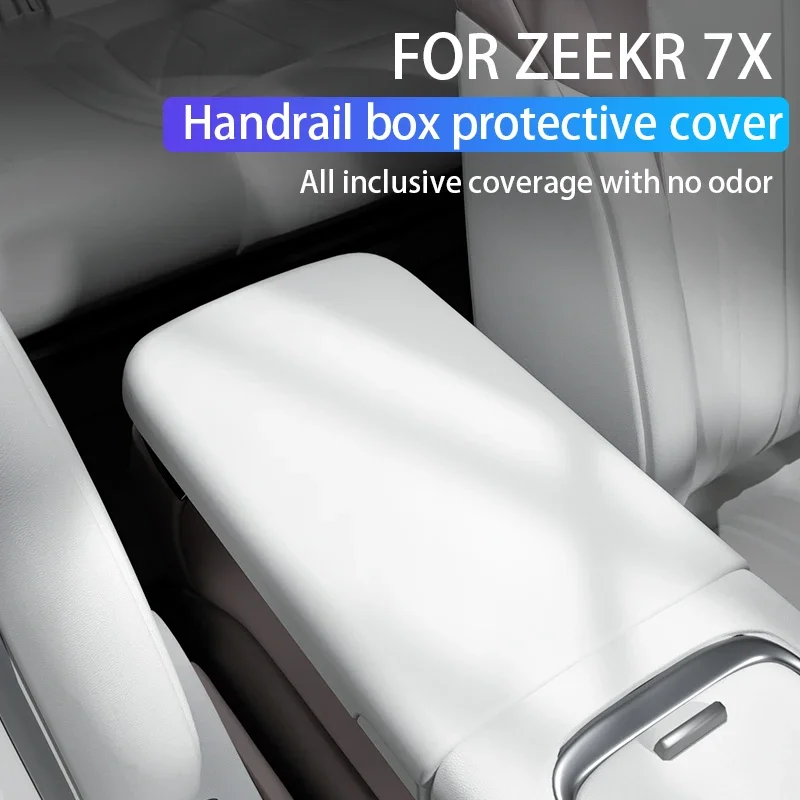 For ZEEKR 7X 2025 2024 Handrail box protection panel Silicone cover for armrest box Scratch protection Car interior accessories
For ZEEKR 7X 2025 2024 Handrail box protection panel Silicone cover for armrest box Scratch protection Car interior accessories