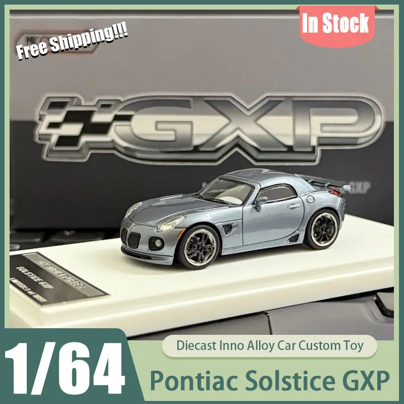 New In Stock Mk 1:64 Pontiac Solstice Gxp Diecast Model Grey Metallic Limited Edition Collectible With Display Base Toy Gift Boy
New In Stock Mk 1:64 Pontiac Solstice Gxp Diecast Model Grey Metallic Limited Edition Collectible With Display Base Toy Gift Boy