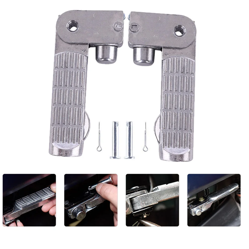 Aluminum Alloy Footrest Pedal for Electric Vehicle Large Area Stable Comfortable Distance Riding Accessories Pegs
Aluminum Alloy Footrest Pedal for Electric Vehicle Large Area Stable Comfortable Distance Riding Accessories Pegs