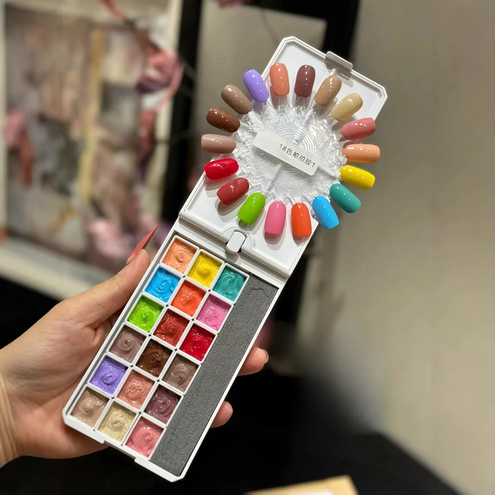 4IN1 Pat Ombre Gel Nail Polish Easy Gradient Painting Gel for DIY French Nail Manicure Solid UV Varnishes Paint Art Gel 18Colors
4IN1 Pat Ombre Gel Nail Polish Easy Gradient Painting Gel for DIY French Nail Manicure Solid UV Varnishes Paint Art Gel 18Colors