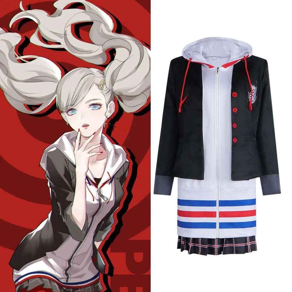 Anime School Uniform Cosplay Set - Red Blazer & Plaid Skirt for Japanese JK Roleplay, Halloween & Stage Performances
Anime School Uniform Cosplay Set - Red Blazer & Plaid Skirt for Japanese JK Roleplay, Halloween & Stage Performances