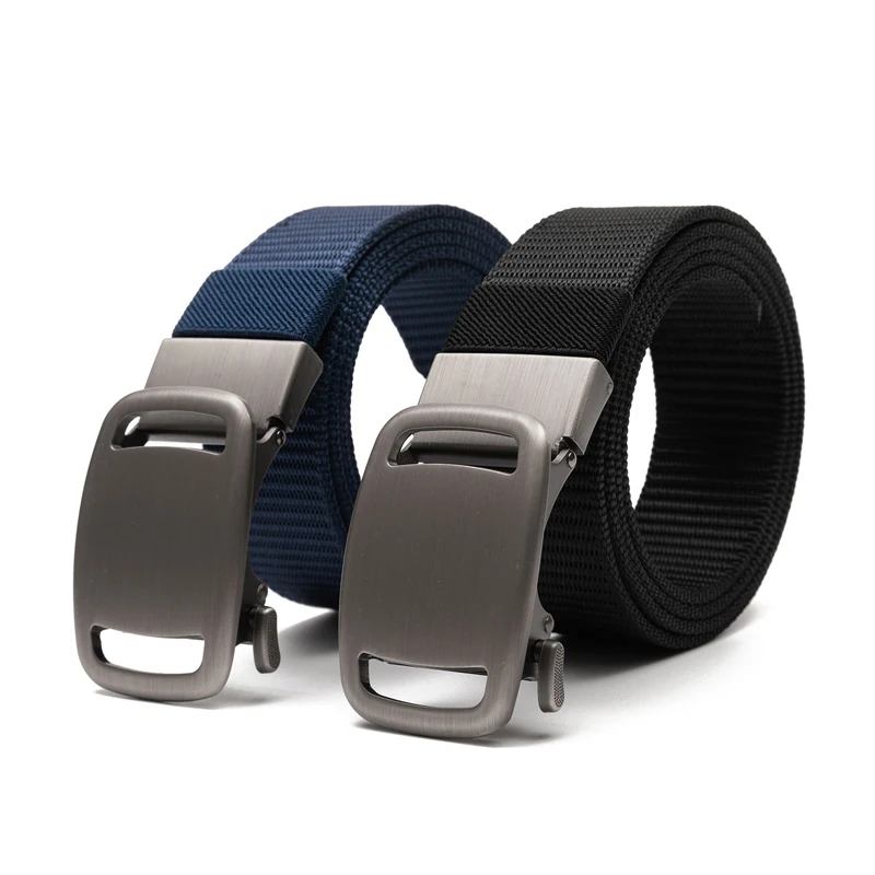 Men's Belt 115 Cm Toothless Automatic Buckle Canvas Belt Middle-aged Young Nylon Work Pants Belt Non Perforated Pants Waistband
Men's Belt 115 Cm Toothless Automatic Buckle Canvas Belt Middle-aged Young Nylon Work Pants Belt Non Perforated Pants Waistband
