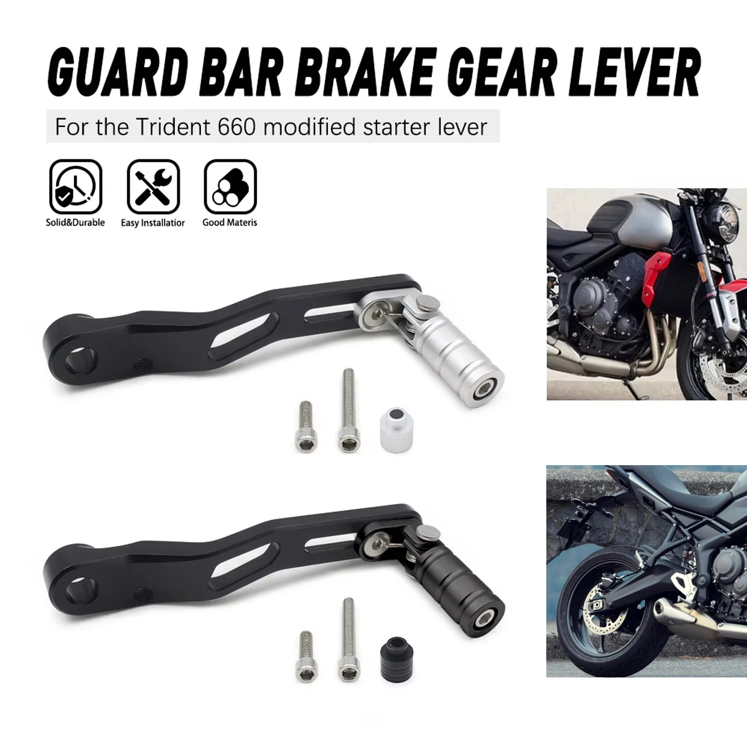 Fit For Triumph Tiger 660 Motorcycle Adju·stable Aluminum Folding Gear Shifter Shift Pedal Lever
Fit For Triumph Tiger 660 Motorcycle Adju·stable Aluminum Folding Gear Shifter Shift Pedal Lever