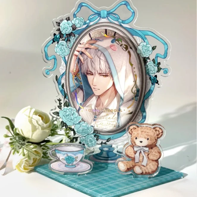 Vintage Teddy Secret Garden Magnetic Acrylic Badge Display Brick, Floral Ribbon Oval Goods Storage Box, Fits 63×92mm Oval Pins
Vintage Teddy Secret Garden Magnetic Acrylic Badge Display Brick, Floral Ribbon Oval Goods Storage Box, Fits 63×92mm Oval Pins