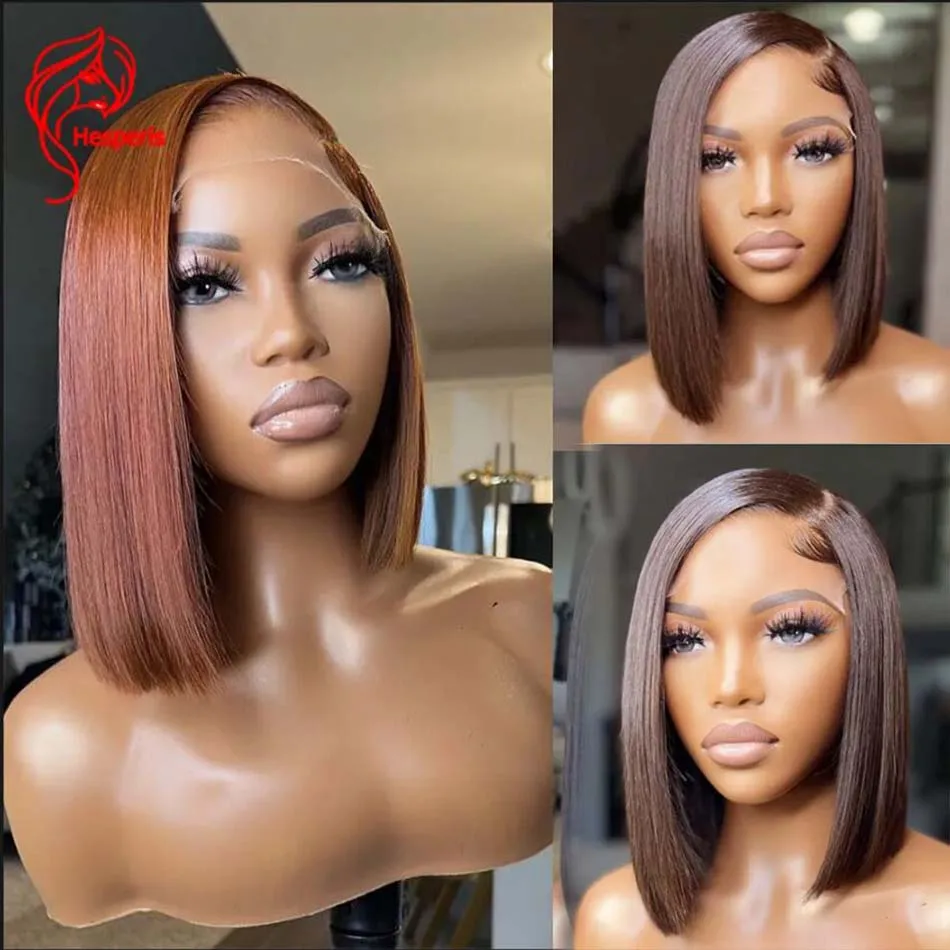 Hesperis Short Cut Reddish Bob Human Hair 13x6 Lace Front Wigs Brazilian Remy Brown Bob Lace Wigs For Women Colored Short Hair
Hesperis Short Cut Reddish Bob Human Hair 13x6 Lace Front Wigs Brazilian Remy Brown Bob Lace Wigs For Women Colored Short Hair