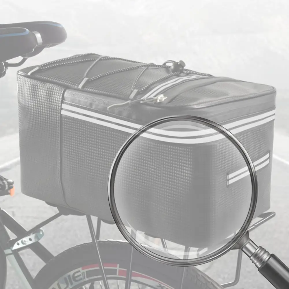 Велосумка на заднее сиденье 15 л, водонепроницаемая, с отражающими полосами и молнией, эластичный ремень из полиуретана для активного отдыха и путешествий
Велосумка на заднее сиденье 15 л, водонепроницаемая, с отражающими полосами и молнией, эластичный ремень из полиуретана для активного отдыха и путешествий