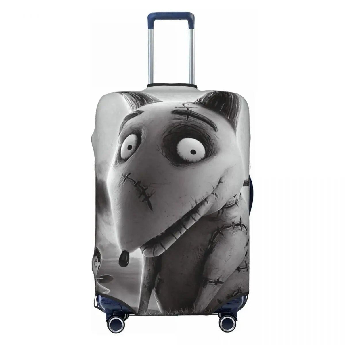 Custom Halloween Horror Sparky Dog Luggage Cover Fashion Tim Burton Frankenweenie Suitcase Protector Covers Suit For 18-32 inch
Custom Halloween Horror Sparky Dog Luggage Cover Fashion Tim Burton Frankenweenie Suitcase Protector Covers Suit For 18-32 inch