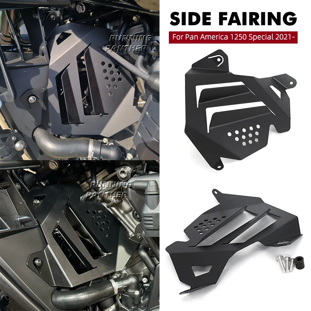 Motorcycle Side Fairing Guard FOR Pan America 1250 / 1250S / Special RA1250 PA 1250 2021 - CNC Aluminum Guard Left NEW
Motorcycle Side Fairing Guard FOR Pan America 1250 / 1250S / Special RA1250 PA 1250 2021 - CNC Aluminum Guard Left NEW