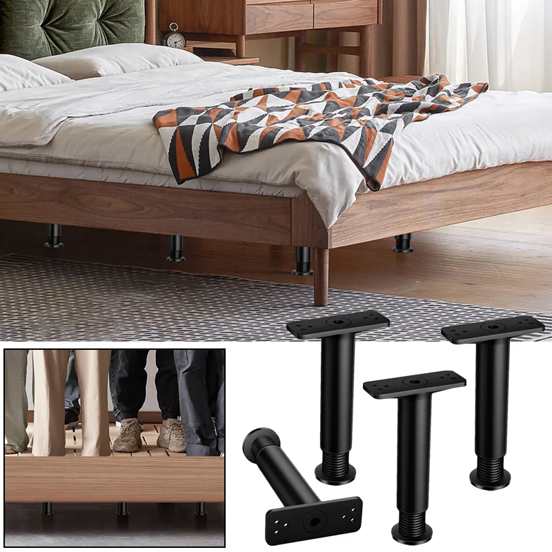 Adjustable Metal Bed Frame Support Legs Frame Center Slats Heavy Support Leg for Table Furniture Cabinet Replacement Parts
Adjustable Metal Bed Frame Support Legs Frame Center Slats Heavy Support Leg for Table Furniture Cabinet Replacement Parts
