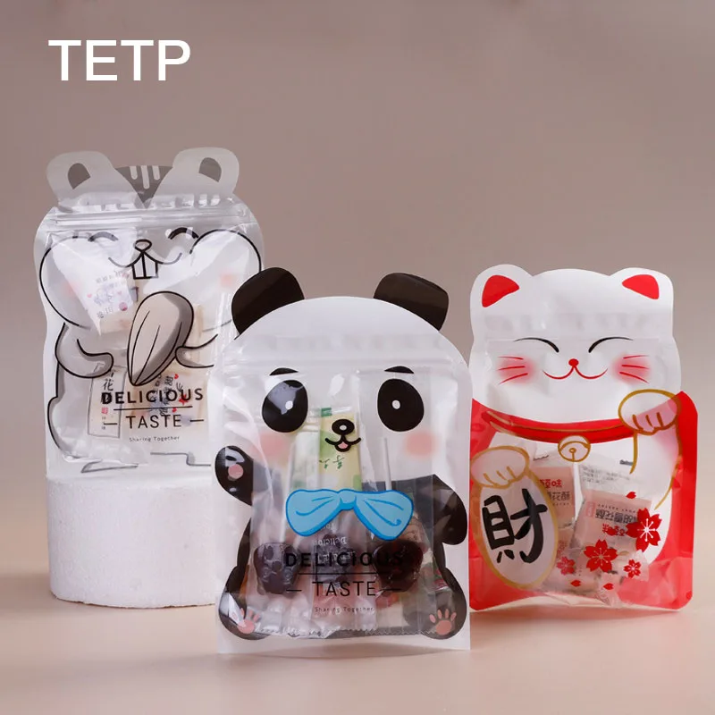 TETP 50Pcs Cartoon Stand up Food Packaging Bags for Home Party DIY Handmade Gift Decoration Cookie Snack Storage Baby Shower
TETP 50Pcs Cartoon Stand up Food Packaging Bags for Home Party DIY Handmade Gift Decoration Cookie Snack Storage Baby Shower
