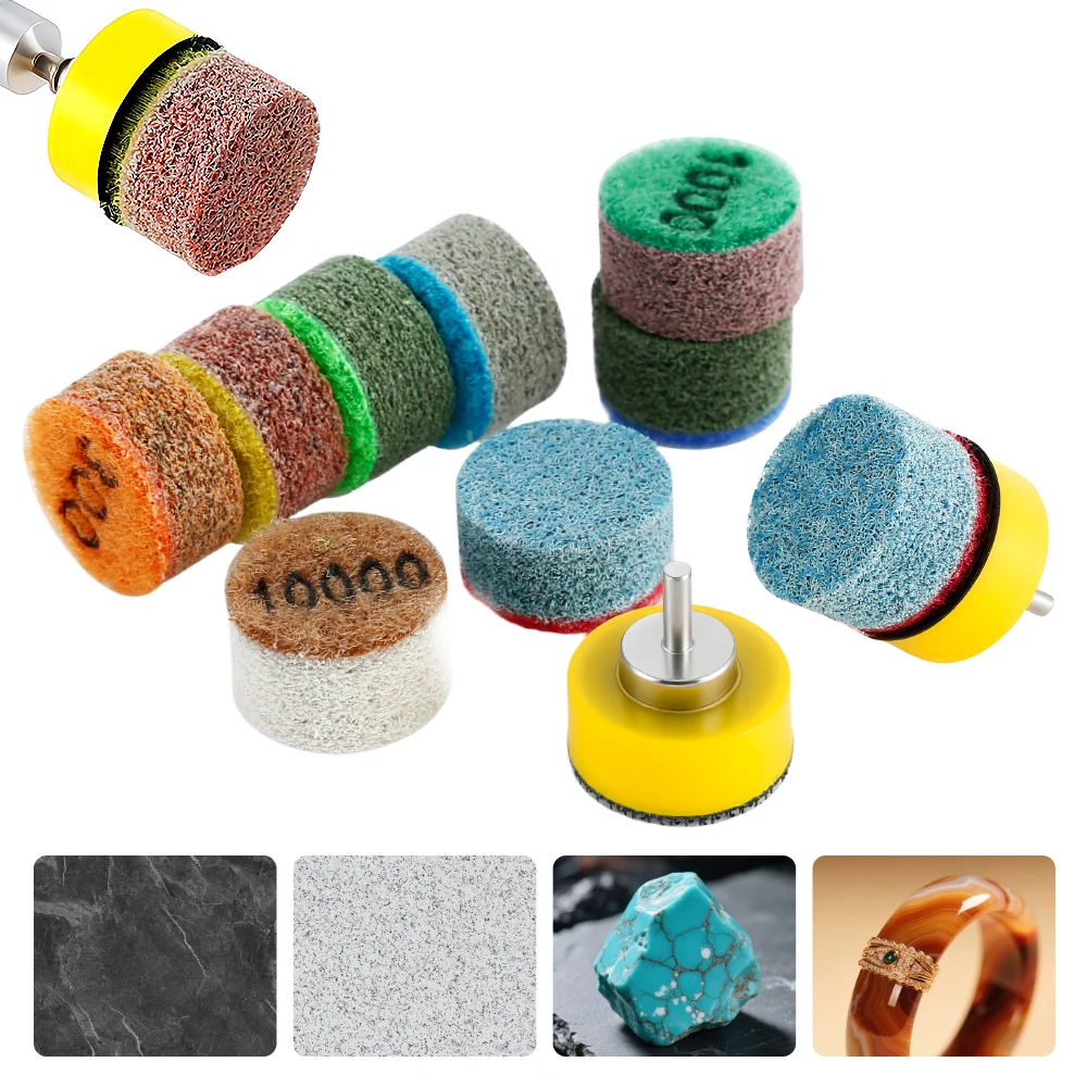 LOZLIN 4PCS/Set 4" Diamond Polishing Pads 3-Step Wet Use for Granite Marble Quartz Stone Renovation Angle Grinder Grinding Kit
LOZLIN 4PCS/Set 4" Diamond Polishing Pads 3-Step Wet Use for Granite Marble Quartz Stone Renovation Angle Grinder Grinding Kit