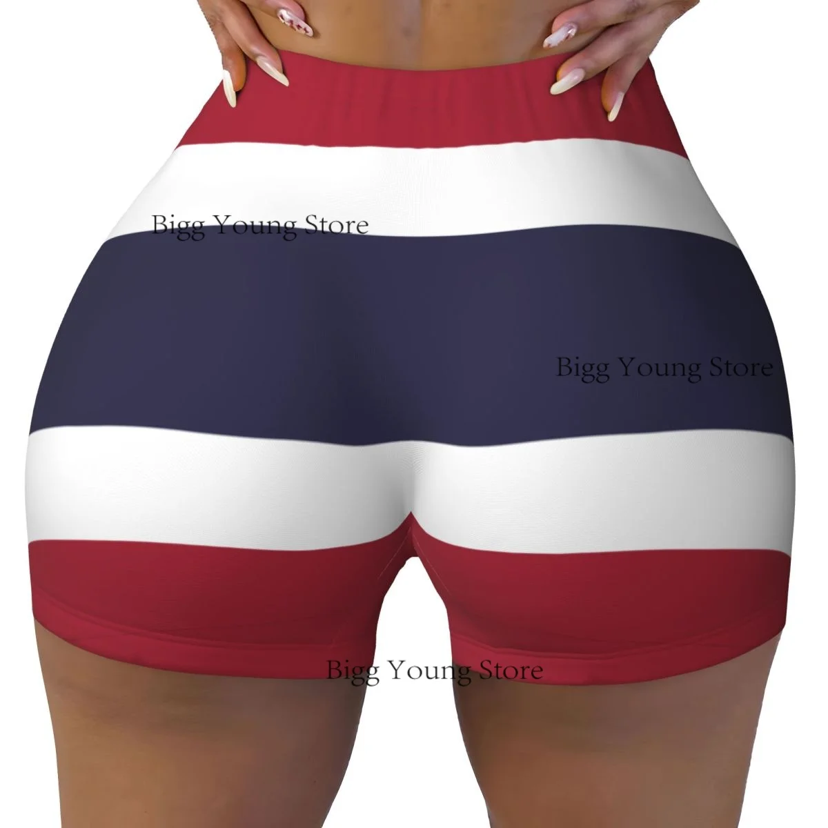 Women's Yoga Shorts Thailand Flag Style Scrunch Booty Butt Lifting Comfort Fitness Gym Booty Shorts Training Shorts
Women's Yoga Shorts Thailand Flag Style Scrunch Booty Butt Lifting Comfort Fitness Gym Booty Shorts Training Shorts