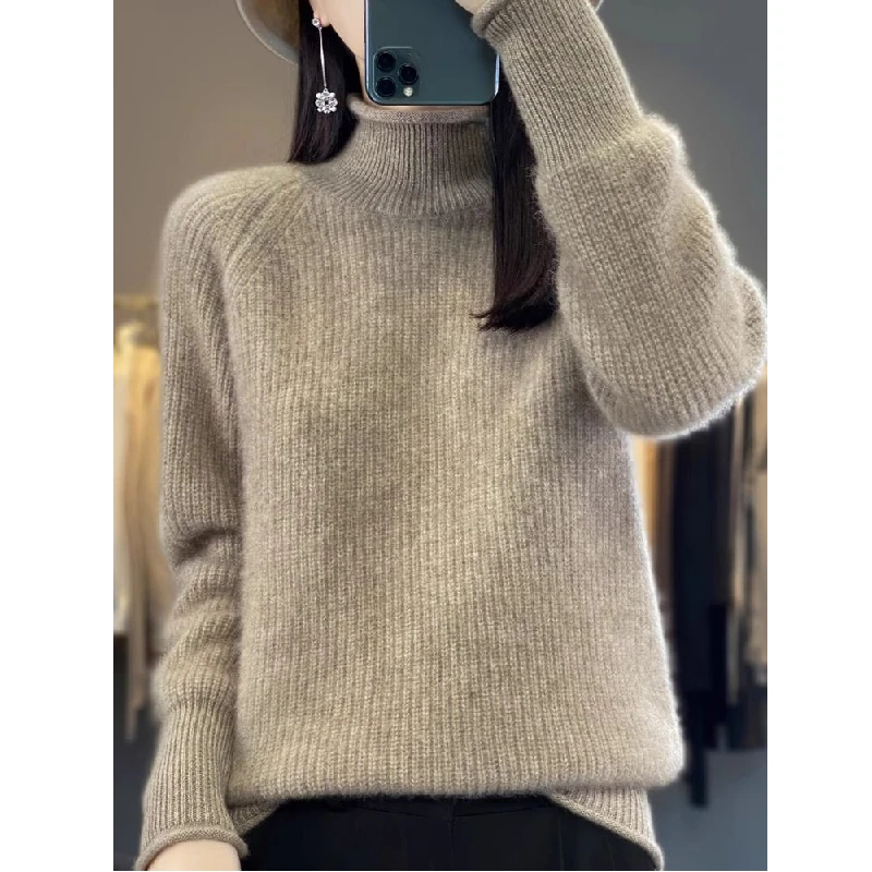 Теплый свитер базового слоя Taixian с высоким воротником и длинным светом, вязаный топ премиум-класса, зимняя мода, женский топ премиум-класса
Теплый свитер базового слоя Taixian с высоким воротником и длинным светом, вязаный топ премиум-класса, зимняя мода, женский топ премиум-класса