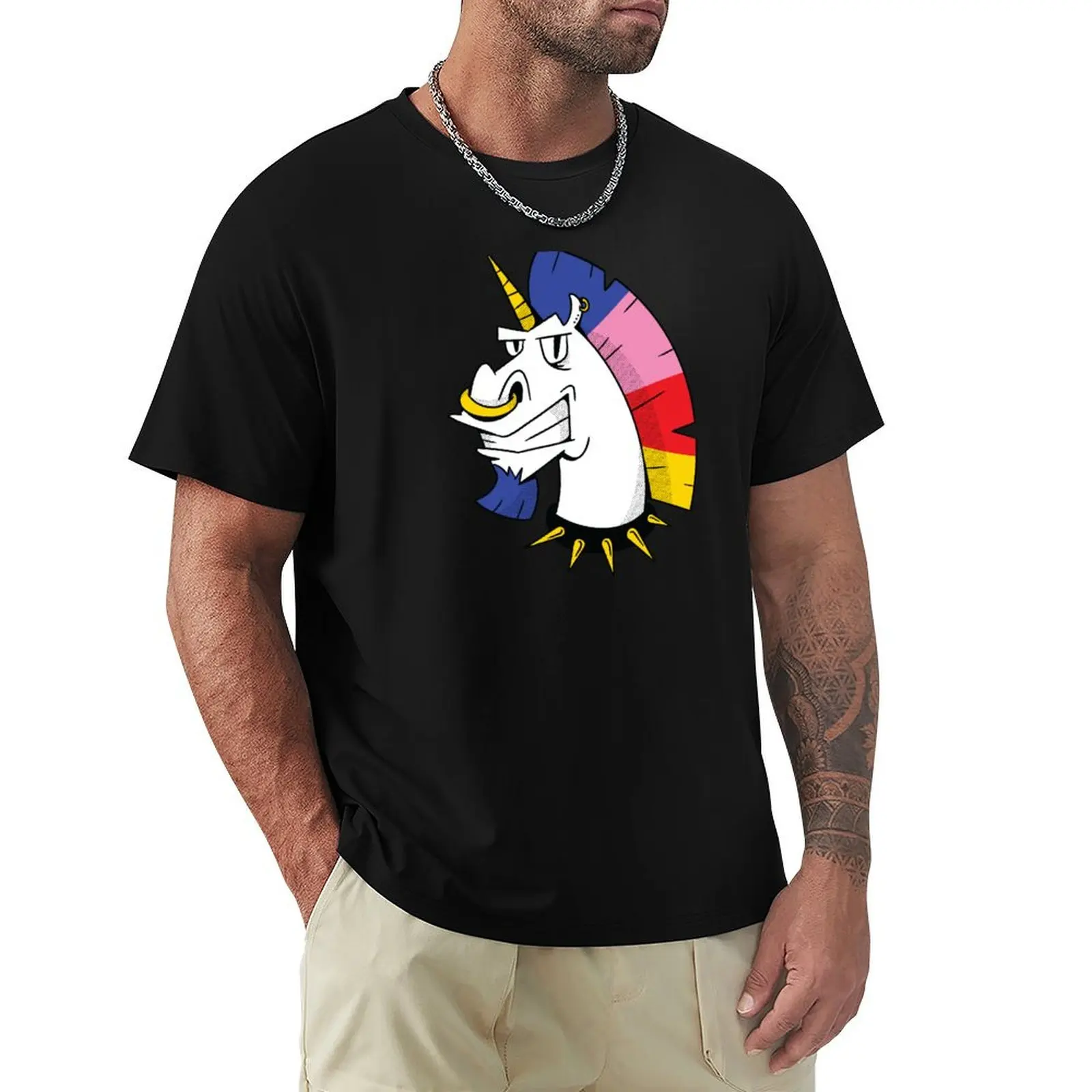 Rainbow Unicorn Punk Rock T-Shirt customs graphic tee shirt T-shirts oversize shirts graphic tee men
Rainbow Unicorn Punk Rock T-Shirt customs graphic tee shirt T-shirts oversize shirts graphic tee men