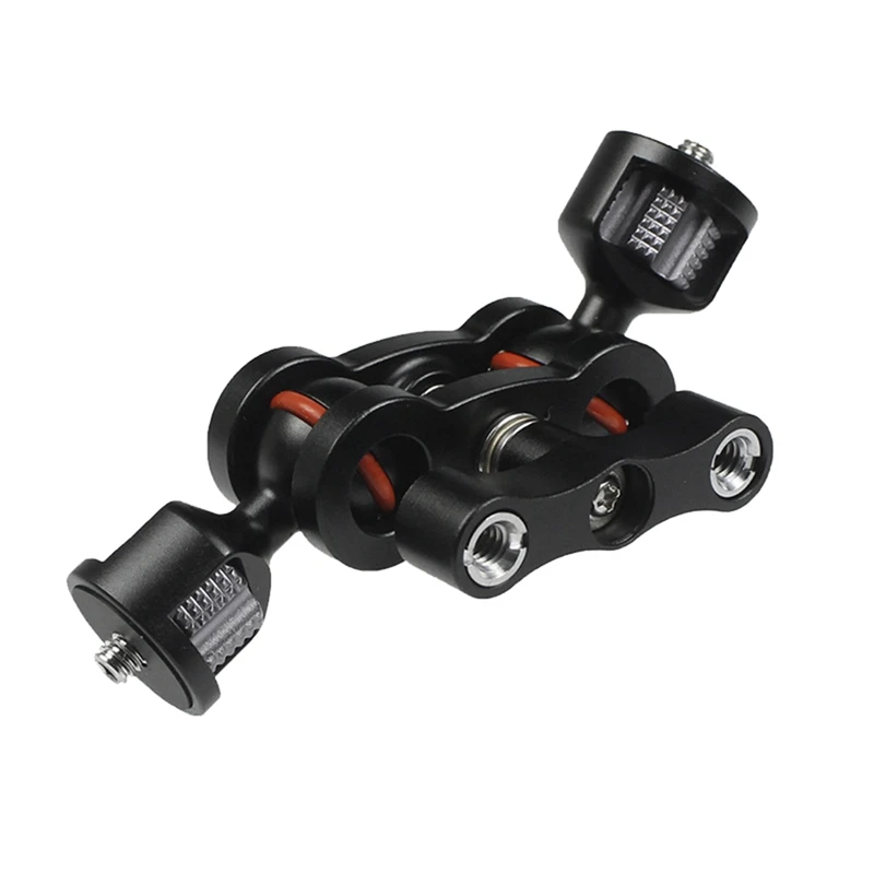 1 Piece Camera Gimbal Bracket Arm Double Ball Arm Mount 360 Degree Rotatable Arm Ball Mount With 1/4Inch Screw
1 Piece Camera Gimbal Bracket Arm Double Ball Arm Mount 360 Degree Rotatable Arm Ball Mount With 1/4Inch Screw