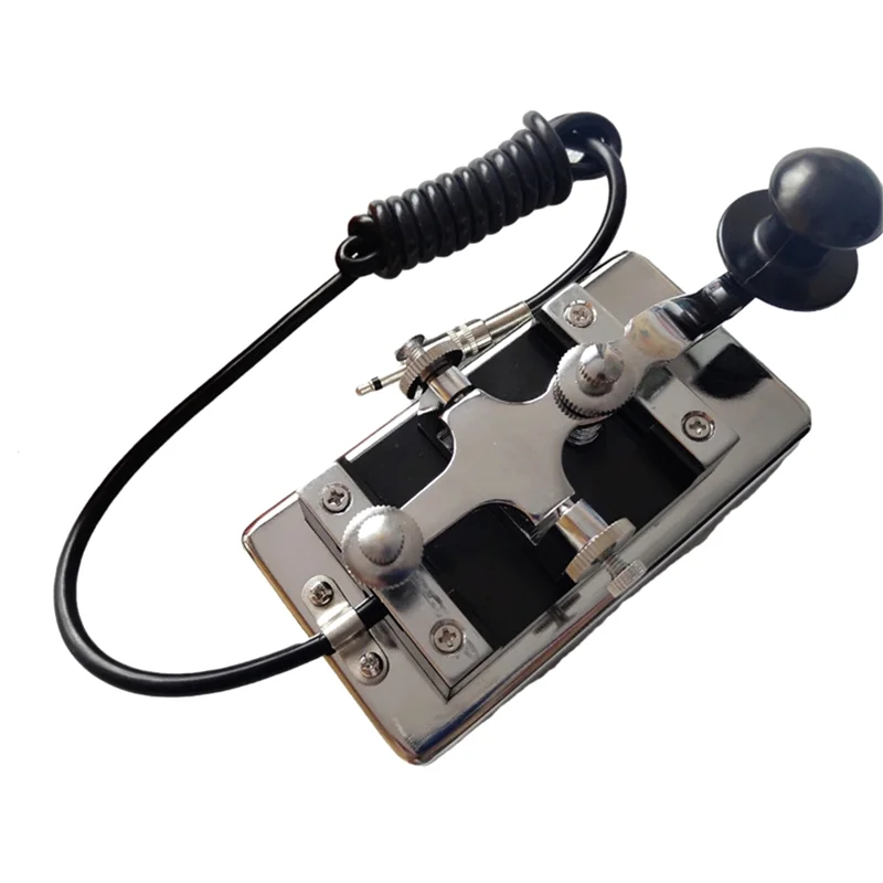 【Top Picks】1Set Radio Hobbyist Exerciser Moores Electric Key Shortwave Radio Silver Portable
【Top Picks】1Set Radio Hobbyist Exerciser Moores Electric Key Shortwave Radio Silver Portable