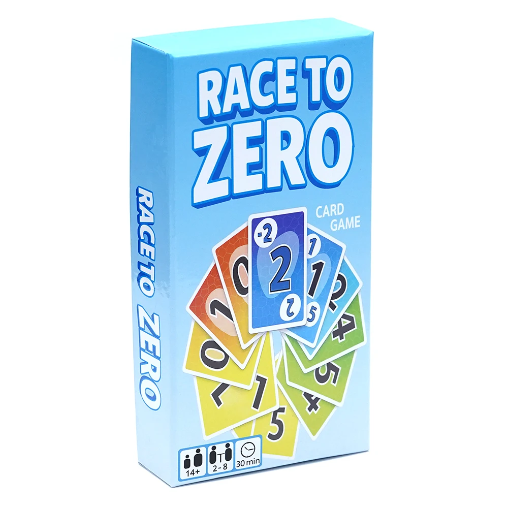 Карточная игра «Гонка к нулю» — быстрая стратегическая игра для всей семьи, друзей и вечеринок. Увлекательная соревновательная игра. 150 карт. Английский язык.
Карточная игра «Гонка к нулю» — быстрая стратегическая игра для всей семьи, друзей и вечеринок. Увлекательная соревновательная игра. 150 карт. Английский язык.