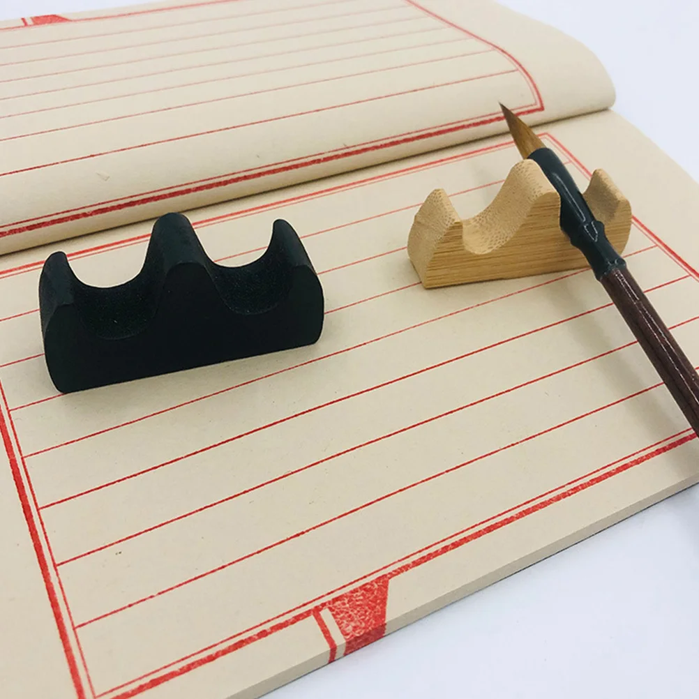 10 Pcs Desk Pen Holder Organizer Penshelf Holders Stand Brush Wood Chinese Rest 
10 Pcs Desk Pen Holder Organizer Penshelf Holders Stand Brush Wood Chinese Rest