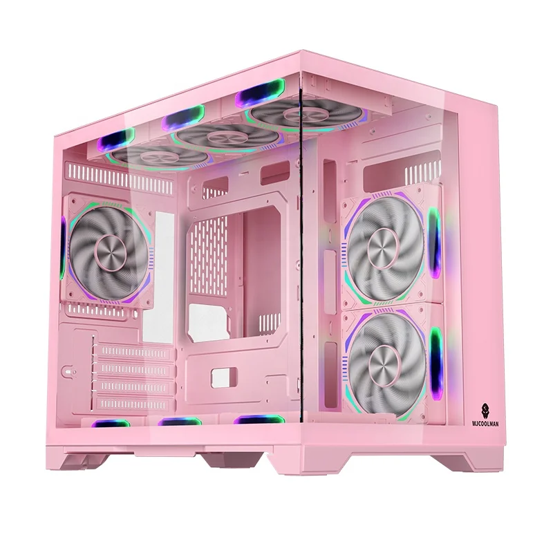 WJCOOLMAN Flagship Pink Sea View No-A-Pillar Glass ATX Desktop Computer Chassis Case & Tower In Stock
WJCOOLMAN Flagship Pink Sea View No-A-Pillar Glass ATX Desktop Computer Chassis Case & Tower In Stock
