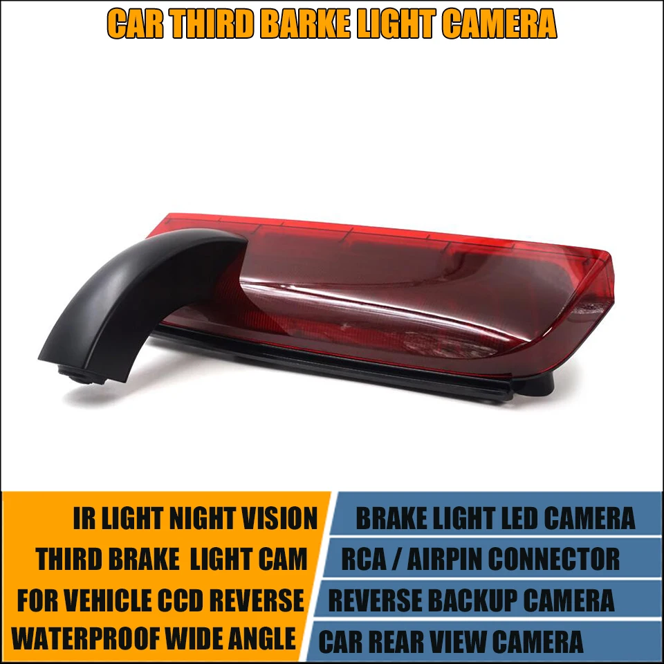 Car Rear view Brake Light Camera For Ford Transit Connect Brake Light Camera 2014-2019 Night VisionCamera Reverse Parking Camera
Car Rear view Brake Light Camera For Ford Transit Connect Brake Light Camera 2014-2019 Night VisionCamera Reverse Parking Camera