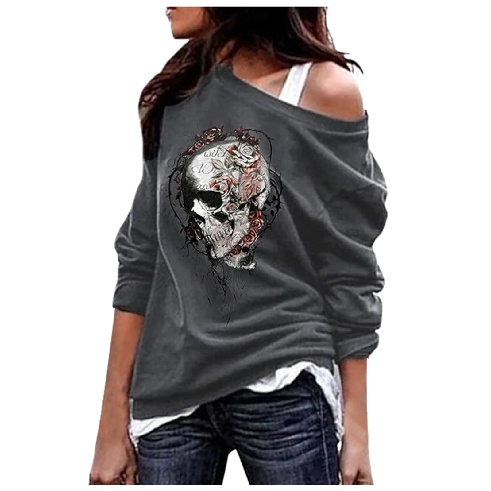 Women's Halloween Print Mid Length Top Hooded Sweatshirt Fall Womens Sweater
Women's Halloween Print Mid Length Top Hooded Sweatshirt Fall Womens Sweater