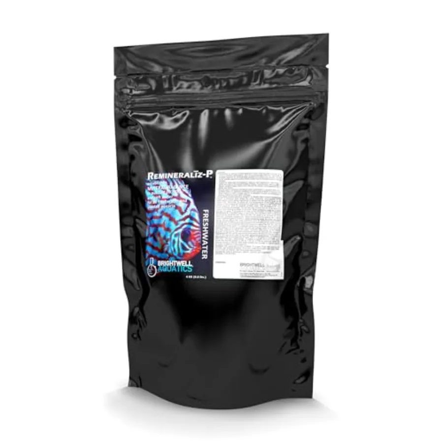 Remineraliz P - Reconstitutes Reverse Osmosis Deionized or Distilled Water for Freshwater Aquarium Use 4 Kg
Remineraliz P - Reconstitutes Reverse Osmosis Deionized or Distilled Water for Freshwater Aquarium Use 4 Kg