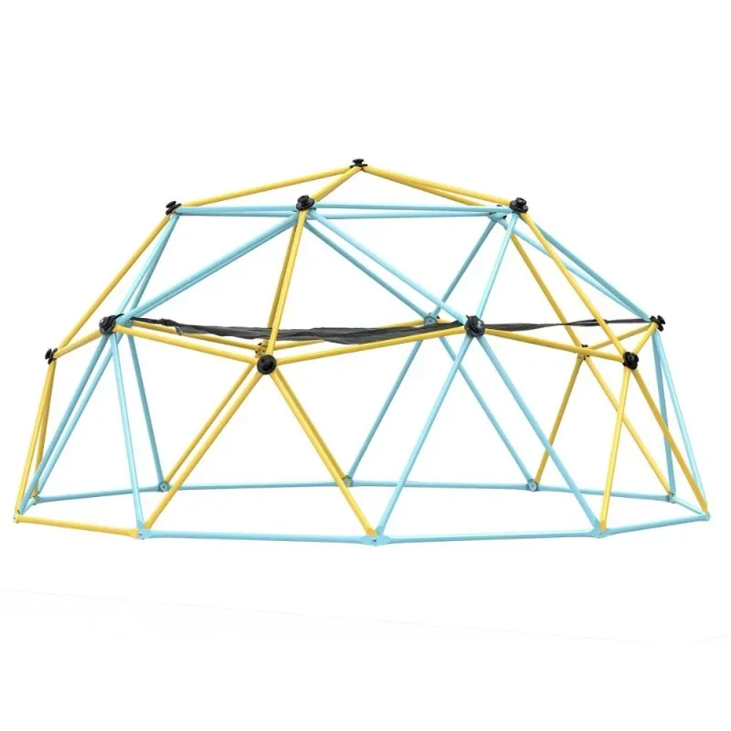 Geometric Climbing Dome With Hammock Swing Kids Jungle Gym Support Easy Assembly Climbing Grip Outdoor Backyard Play Equipment
Geometric Climbing Dome With Hammock Swing Kids Jungle Gym Support Easy Assembly Climbing Grip Outdoor Backyard Play Equipment