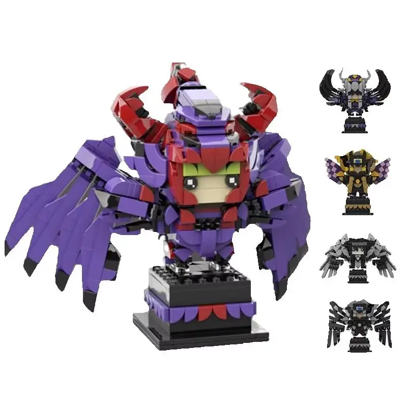 Moc Saint Seiyaed Japanese Anime The Dark Knight Mech Warrior Action Figures Brickheadz Robot Building Blocks Brick Toy Gift
Moc Saint Seiyaed Japanese Anime The Dark Knight Mech Warrior Action Figures Brickheadz Robot Building Blocks Brick Toy Gift