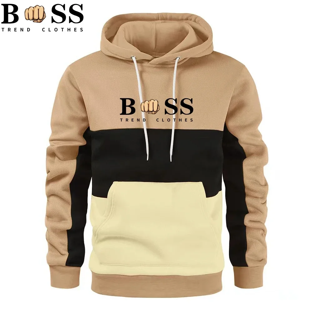 2024 Men's Hoodie Pullover Men's Classic Contrast Color Hoodie Casual Sports Long Sleeve Sweater Loose Sports Top Men's Clothing
2024 Men's Hoodie Pullover Men's Classic Contrast Color Hoodie Casual Sports Long Sleeve Sweater Loose Sports Top Men's Clothing